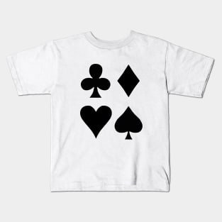 The Four French Suits Kids T-Shirt